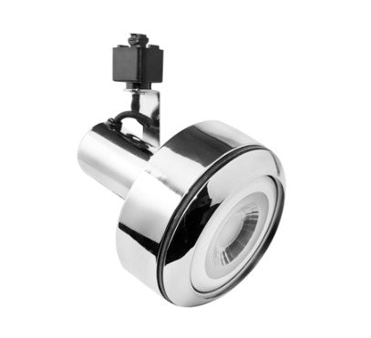 Elco Lighting ET696C 120V Line Voltage Par Classic Track Fixture, Chrome Finish