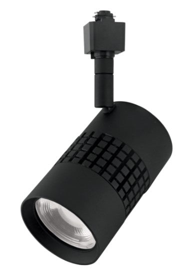 Elco Lighting ET752-35DB LED Celtic™ Track Fixture, 15W, 35° Beam Angle, 3500K Color Temperature, All Black Finish
