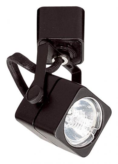 Elco Lighting ET932B Low Voltage Soft Square (TRACK 22), Wattage 50W, Voltage 12V, All Black