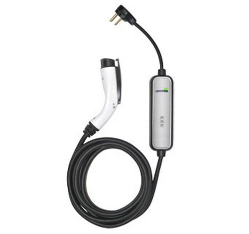 Leviton EVBL2-P18 Evr-Green Mini Charging Station With 18' charging cable, cord-connected (plug-in) 208~240V AC - BuyRite Electric