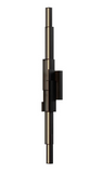 Kuzco Lighting EW29560-BK 59" Enzo Wide LED Outdoor Wall Light with Acrylic Diffuser, Black Finish