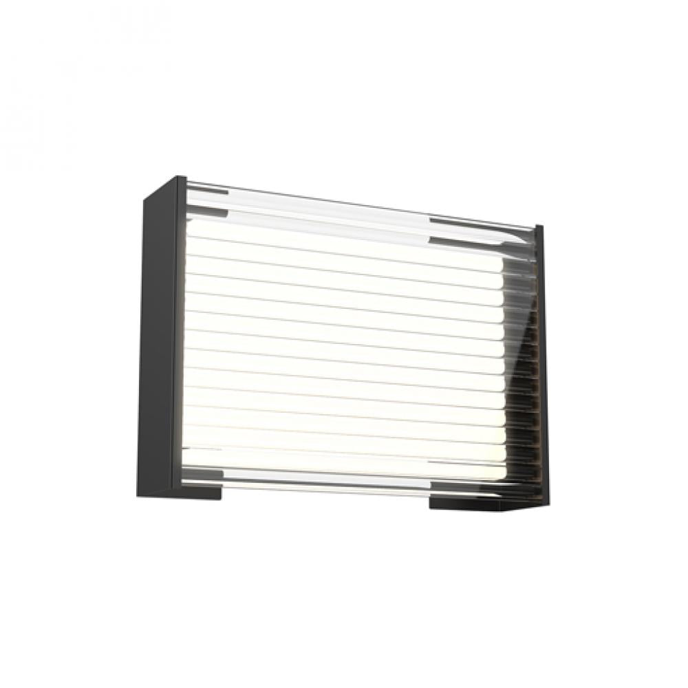 Kuzco Lighting EW37207-BK LED Dynamo 7 Inch Wall Sconce Light Black Finish