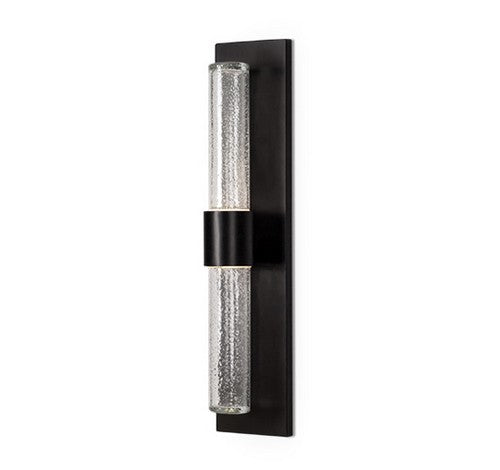 Kuzco Lighting EW48218-BK Copenhagen Outdoor 2-Light Wall Black LED Sconce 120V - BuyRite Electric