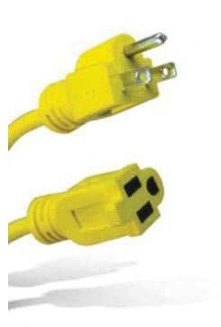 Westgate EX123-100 Straight Plug With Vinyl Insulation and Replacement Cords For Range OR Dryer