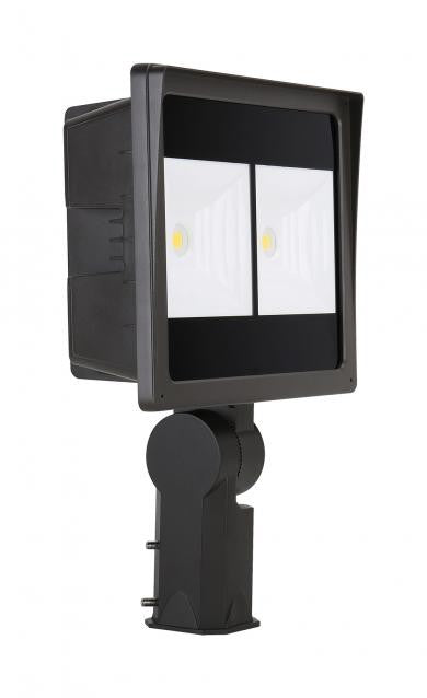 ELCO Lighting EFL90L40WF Large LED Floodlight 70W 4000K 8800 lm 120/277V Dark Bronze | BuyRite Electric