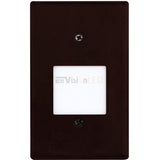 EnvisionLED LED-STEP-AGL-2W-27K-120V-BLK LED Frosted Step Light 2700K Black Finish (Flat)