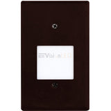 EnvisionLED LED-STEP-AGL-2W-40K-120V-BLK LED Frosted Step Light 4000K Black Finish (Flat)