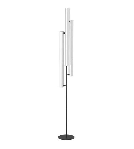 Kuzco Lighting FL70355-BK LED Gramercy 55 Inch Portable Floor Lamp Light Black Finish