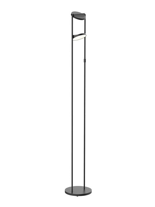 Kuzco Lighting FL72268-BK LED Novel 65 Inch Floor Lamp Light Black Finish
