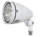 Westgate Lighting FLD-12WW-WH LED 12W Directional Outdoor Bullet Flood Lights with 1/2 Inch Knuckle 3000K White Finish