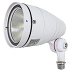 Westgate Lighting FLD-12CW-WH LED 12W Directional Outdoor Bullet Flood Lights with 1/2 Inch Knuckle 5000K White Finish