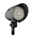 Westgate Lighting FLDX-MD-10-30W-50K-BK LED X-GEN Bullet Flood Light, Lumens 120 lm/W, Color Temperature 5000K, Black Finish