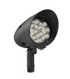 Westgate Lighting FLDX-SM-15W-30K-BK LED X-GEN Bullet Flood Light, Lumens 1800 lm, Color Temperature 3000K, Black Finish