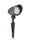 Westgate Lighting FLVX-MD-24W-40K-BR LED X-GEN Bullet Flood Light, Lumens 2900 lm, Color Temperature 4000K, Bronze Finish