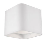 Kuzco Lighting FM10705-WH LED Falco Square Indoor Ceiling Lights120V White Finish