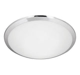 Kuzco Lighting FM1515-CH LED Malta Round Indoor Ceiling Lights 120V Chrome Finish