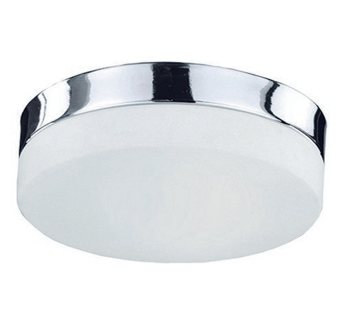 Kuzco Lighting FM2011-XX Lomita Chrome LED Round Flush Mount Ceiling Light 120V - BuyRite Electric