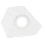 Kuzco Lighting FM4201-WH/WH LED Organika Flush Mount Ceiling Light 120V White With White Finish