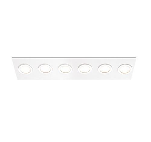 Kuzco Lighting FM4235-WH/XX Broadway Flush Mount Chrome LED Ceiling Light 120V - BuyRite Electric