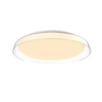 Kuzco Lighting FM43117-CL LED 17 Inch Hampton Flush Mount Ceiling Light Clear Finish