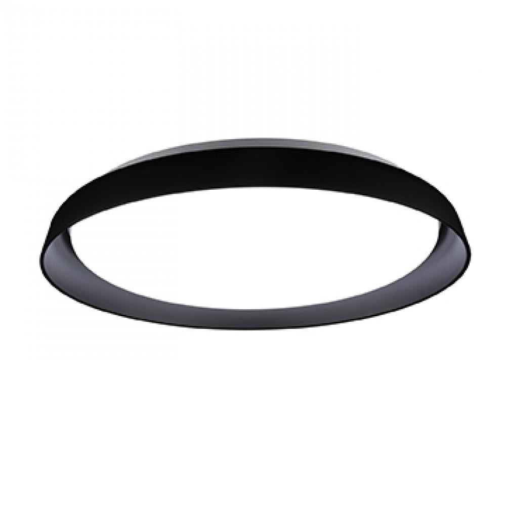 Kuzco Lighting FM43121-BK LED 21 Inch Hampton Flush Mount Ceiling Light Black Finish