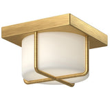 Kuzco Lighting FM45907-BG/OP 7" Regalo Contemporary LED Ceiling Light Fixture, Brushed Gold Finish