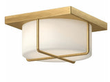 Kuzco Lighting FM45910-BG/OP 10" Regalo Contemporary LED Ceiling Light Fixture, Brushed Gold Finish