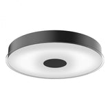 Kuzco Lighting FM7620-BK LED 19.50 Inch Parker Flush Mount Ceiling Light Black Finish