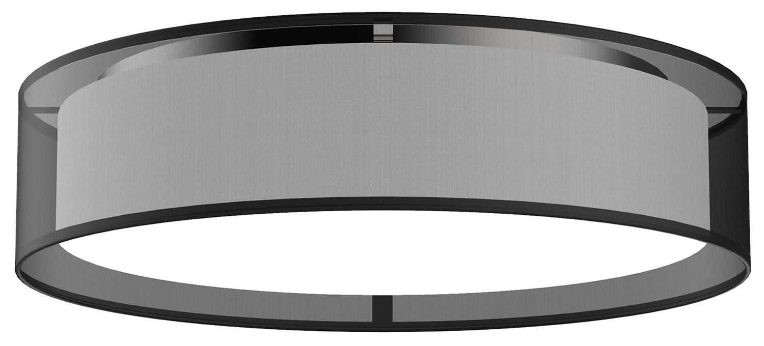 Kuzco Lighting FM7920-BOR LED 20 Inch Dalton Flush Mount Ceiling Light White Finish