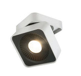 Kuzco Lighting FM9304-WH LED Solo Directional Wall / Ceiling Light 120V White Finish