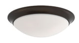 Westgate FMD-13-MCT5-ORB LED 13 Inch Dome Flush Mount 24W 1800Lm 5 CCT Multicolor Temperature 120V Dimmable Oil-Rubbed Bronze Finish