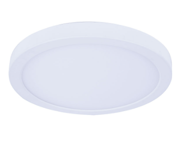 Westgate Lighting FMLE-R12-MCT5 12" LED Composite Decorative Flush Mount Fixture, Lumens 1500 lm, Multi-Color Temperature