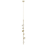 Kuzco Lighting PD50852-BG LED 52 Inch Geode Pendant Ceiling Light Brushed Gold Finish