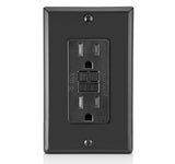 LEVITON GFTR1 SmartlockPro Tamper-Resistant Receptacle with LED Indicator 15A / 125 VAC BL - BuyRite Electric