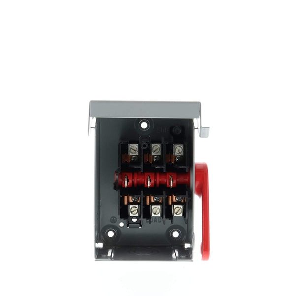 thumbnail image 2 of Siemens 30-Amp 2-Pole Safety Switch - 240V NEMA 3R Outdoor Enclosed Non-Fusible Disconnect 2 of 3