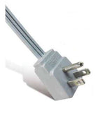 Westgate GPA6-2 SPT-2 16 AWG/3 Conductor Angle Plug NEMA 5-15P 125V Gray 6 Foot
