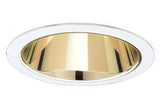 ELCO Lighting EL741G 7 Inch CFL Horizontal Reflector 42W Gold with White Ring Finish