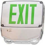 Westgate CWLEZXTE2GW Wet Location Combination Led Exit Sign & Led Emergency