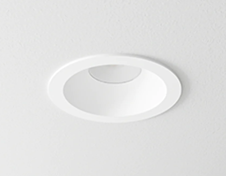 DMF Lighting H4TRSWH 4" H-Series Round Trim, White Finish