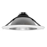 EnvisionLED CADM-10-CSH LED 10 Inch Clear-Spectacle, Commercial Downlight Trims, Haze Reflector/White Trim