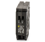 Square D HOMT3015 Homeline™ 15 Amp Tandem Plug-On Mount Circuit Breaker 10KA 120/240 VAC