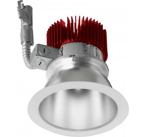 ELCO Lighting E410L08SDHW 4 Inch Reflector LED Light Engine Trims Haze with White Ring Finish SunsetK 850 lm