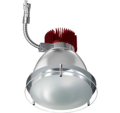 ELCO Lighting E612L2035H 6 Inch LED Light Engine with Drop Glass Trim Haze Finish 3500k 2000 lm