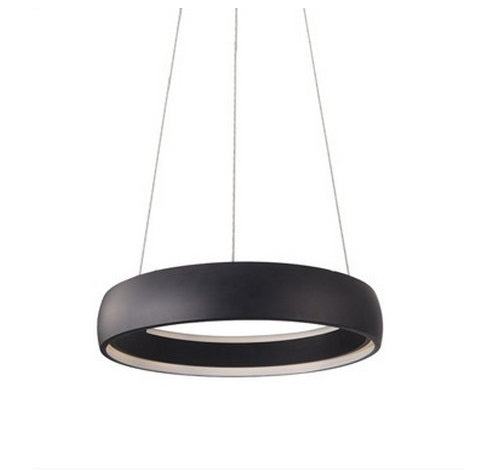Kuzco Lighting PD22723-XX Halo Halo Circular Black Pendant Light 120V - BuyRite Electric