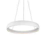 Kuzco Lighting PD22735-WH LED Halo Circular Pendant Light 120V White Finish