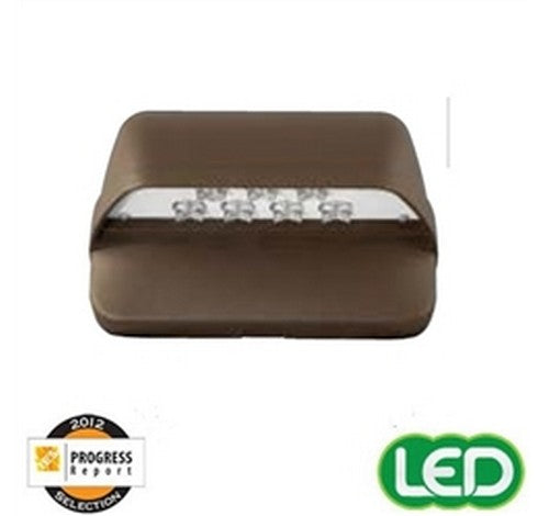 Hubbell Outdoor Lighting LNC2-18LU-5K-3-1 Bronze Finish Laredo 45W 18 LEDs Compact Wallpack, Full Cut Off, 5000K, Type III, 120-277V- BuyRite Electric