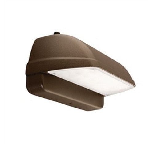 Hubbell Outdoor Lighting LNC2-18LU-5K-3-DB-PCU Laredo Dark Bronze Finish 42W 18 LEDs Compact Wallpack, 5000K, 70CRI, 700mA, Photocontrol,120-277V- BuyRite Electric