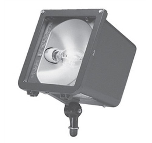 Hubbell Outdoor Lighting MIC-0150P-338 150W Bronze Finish Microliter Floodlight, High Power Factor,120/208/240/277V- BuyRite Electric