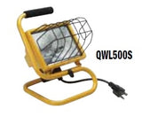 Hubbell Outdoor Lighting QWL-500S 500W and 300W 120V Portable Quartz Work Light