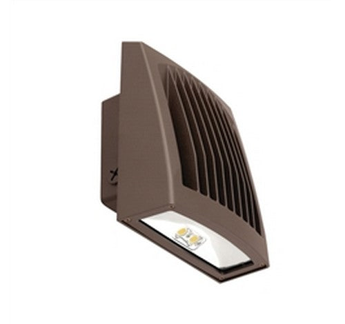 Hubbell Outdoor Lighting SG1-20-4K-PCU 21W Dark Bonze Finish Slender LED Wallpack, 4000K,2310 Lumens, with Photocell, 120-277V- BuyRite Electric